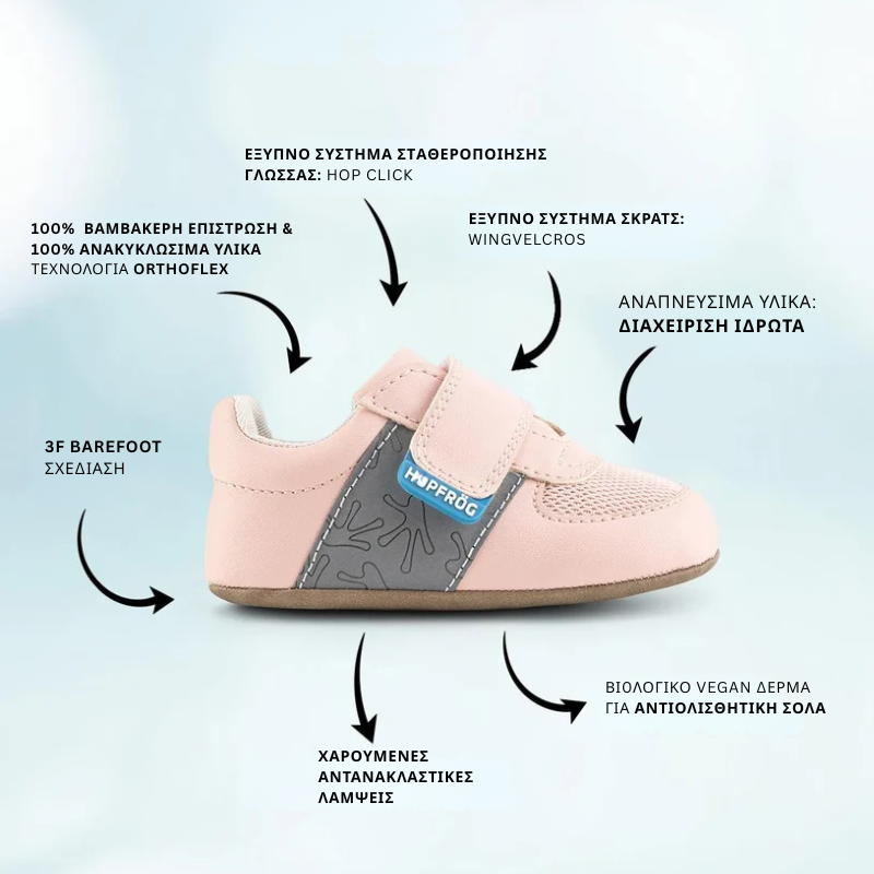 Παιδικά Παπούτσια First Prime - Ροζ (Μεγέθη 17-23) - Image 2