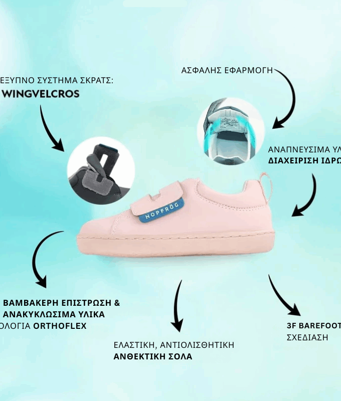 Παιδικά Παπούτσια Casual - Ροζ (Μεγέθη 20-32)