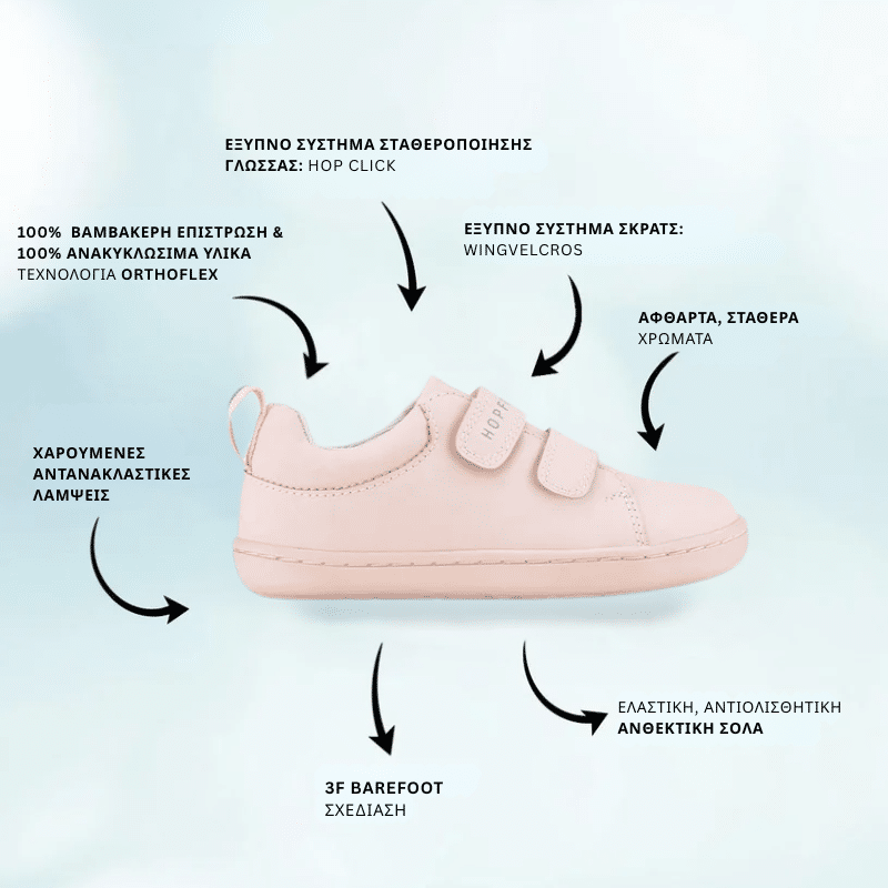 Παιδικά Παπούτσια Junior - Ροζ (Μεγέθη 24-32) - Image 2