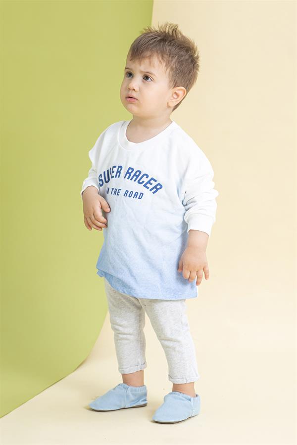 Παιδικά Παπούτσια Recycled Canvas - Γαλάζια (Μεγέθη 19-29)