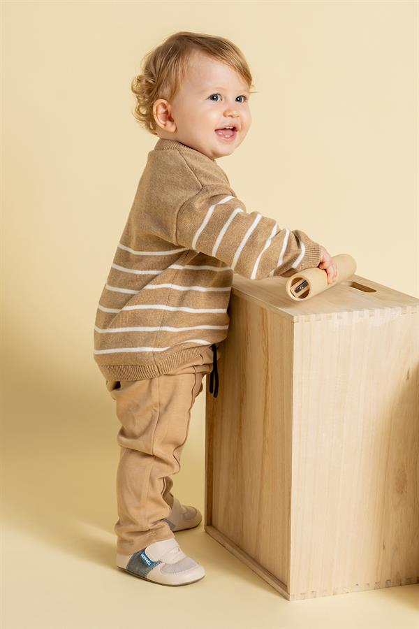 Παιδικά Παπούτσια First Prime - Μπεζ (Μεγέθη 17-23)