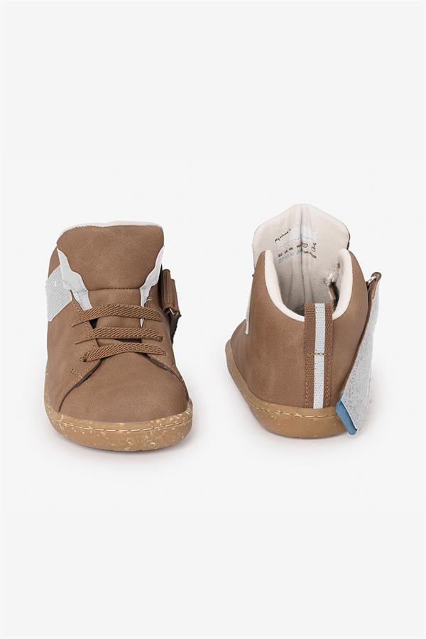 Παιδικά Παπούτσια Hightop - Καφέ (Μεγέθη 24-32)