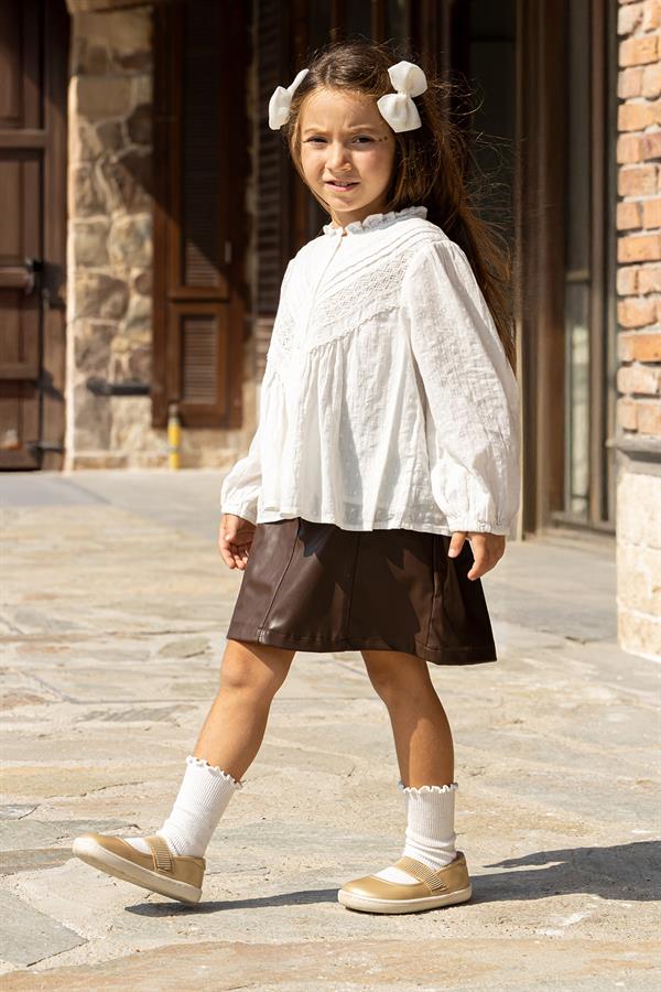 Παιδικά Παπούτσια Mary Jane - Χρυσαφί (Μεγέθη 24-32)