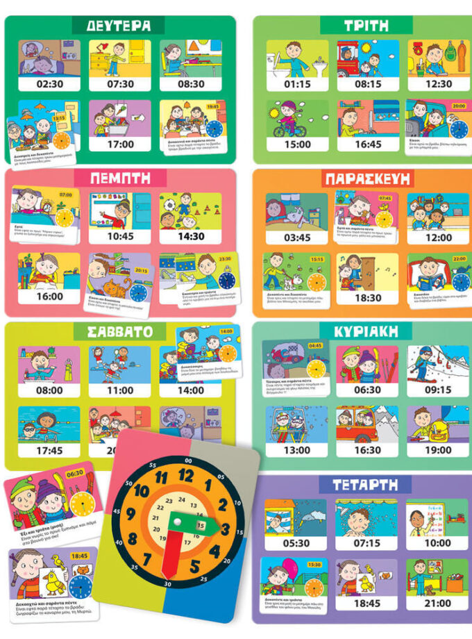 TI ΩΡΑ ΕΙΝΑΙ;