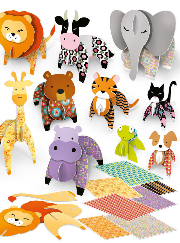 ΖΩΑΚΙΑ 3D ΜΟΝΤΕΣΣΟΡΙ