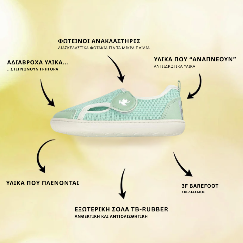 Παιδικά Παπούτσια MULTI - Πράσινα (Μεγέθη 20-32) - Image 8