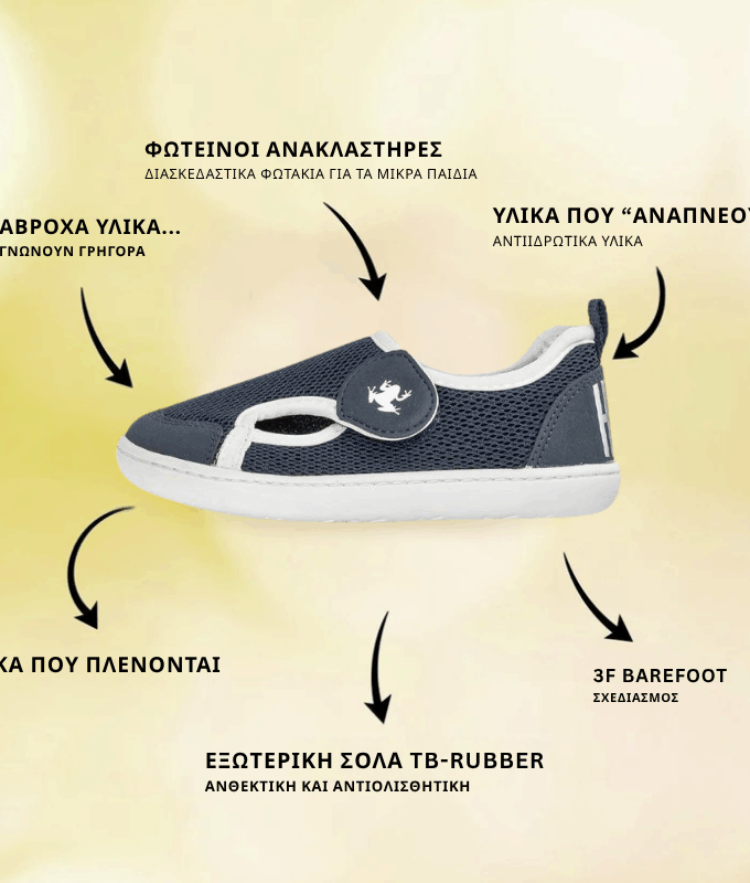 Παιδικά Παπούτσια MULTI - Μπλε σκούρο (Μεγέθη 20-32)